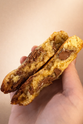 Chocolate caramel cookie