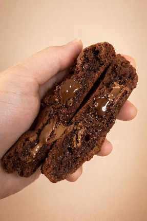 Double chocolate cookie