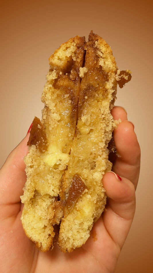 Apple crumble cookie